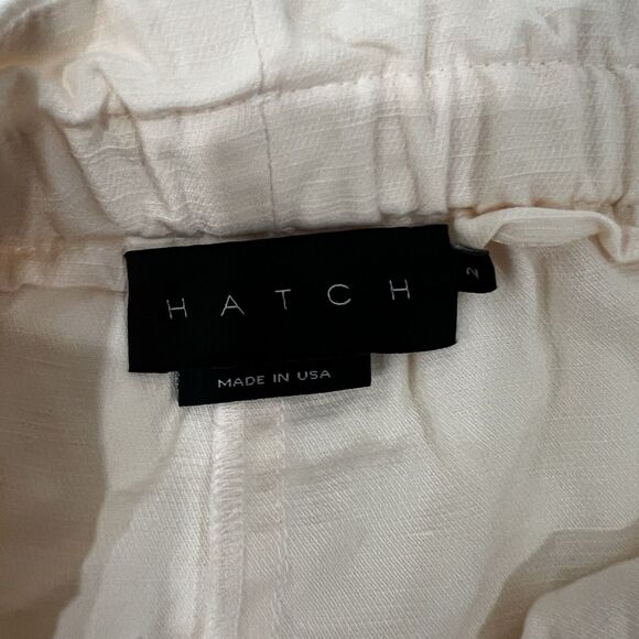 Hatch Cream Lula Maternity Shorts - Picture 5 of 8